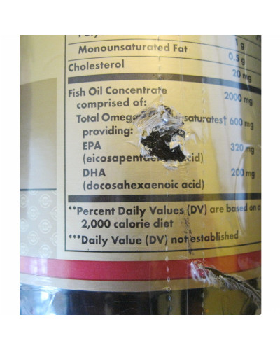 УЦІНКА Омега-3 Риб'ячий жир, концетрат, Omega-3 Fish Oil Concentate, Solgar, 240 желатинових капсул (царапини на упаковці) УЦІНКА Омега-3 Риб'ячий жир, концетрат, Omega-3 Fish Oil Concentate, Solgar, 240 желатинових капсул (царапини на упаковці)