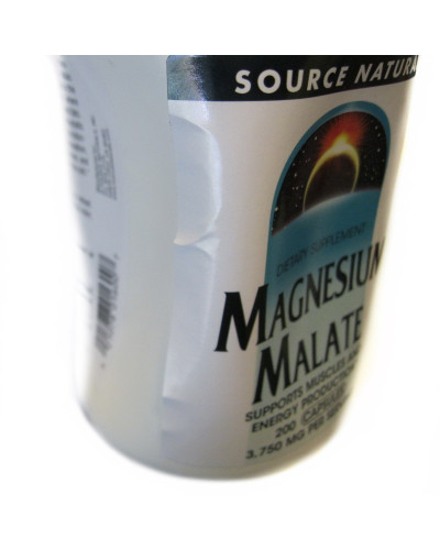 УЦІНКА Магній малат, Magnesium Malate, Source Naturals, 200 капсул (вм'ятини) УЦІНКА Магній малат, Magnesium Malate, Source Naturals, 200 капсул (вм'ятини)