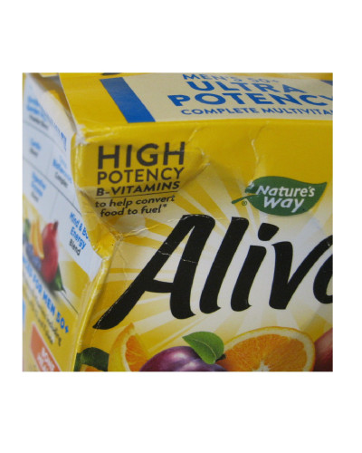 Мультивітаміни для Чоловіків 50+, Alive! Once Daily, Men's 50+, Nature's Way, 60 пігулок (пам'ята коробка)