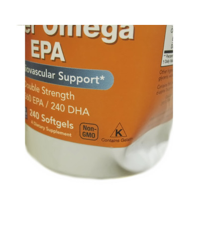 УЦІНКА Супер Омега ЕПК (ейкозапентаїнова кислота) 1200мг, Now Foods, 240 желатинових капсул (вм'ятина) УЦІНКА Супер Омега ЕПК (ейкозапентаїнова кислота) 1200мг, Now Foods, 240 желатинових капсул (вм'ятина)