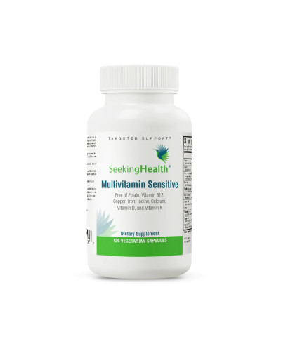 Мультивітамінний комплекс, Multivitamin Sensitive, Seeking Health, 120 вегетаріанських капсул