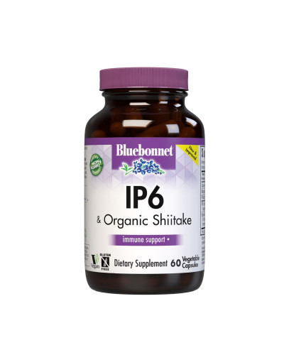 Комплекс для імунітету з IP6 і Шиитаке, Inocell IP6 Plus AHCC, Bluebonnet Nutrition, 60 вегетаріанських капсул