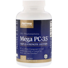 Лецитин тройной силы, Mega PC-35, Jarrow Formulas, 120 гелевых капсул.