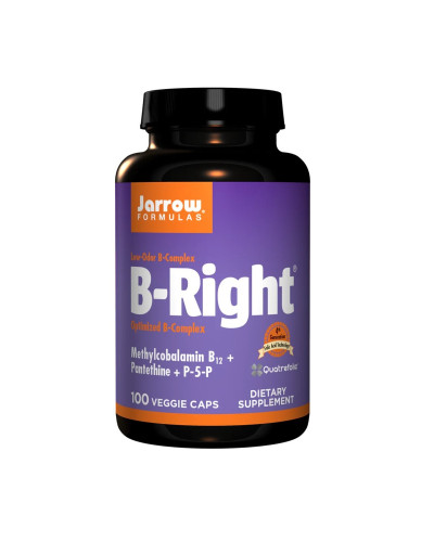Вітаміни В-комплекс, B-Right, Jarrow Formulas, 100 гелевих капсул