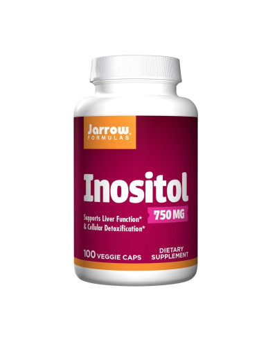 Инозитол, 750 мг, Inositol, Jarrow Formulas, 100 вегетарианских капсул.