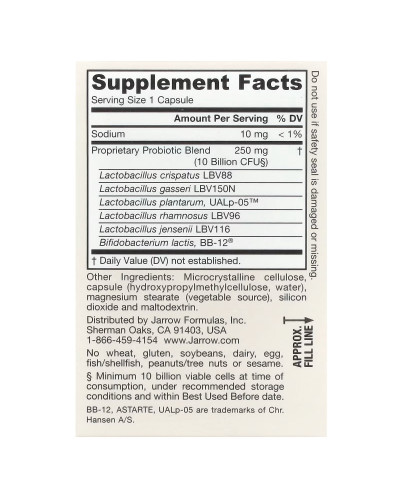 Пробіотики для жінок, 10 млрд КУО, Vegan Fem Dophilus, Advanced, 10 Billion CFU, Jarrow Formulas, 30 вегетеріанських капсул Пробіотики для жінок, 10 млрд КУО, Vegan Fem Dophilus, Advanced, 10 Billion CFU, Jarrow Formulas, 30 вегетеріанських капсул