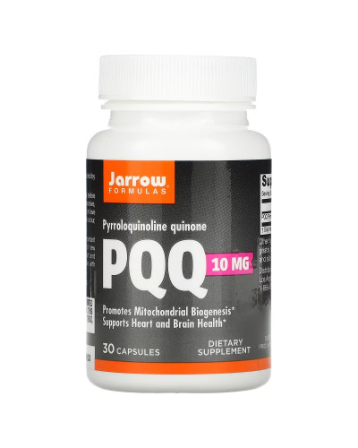 Пірролохінолінхінон PQQ, 10 мг, Jarrow Formulas, 30 капсул