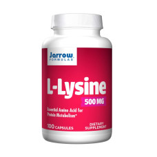 L-Лизин, L-Lysine, Jarrow Formulas, 500 мг, 100 капсул