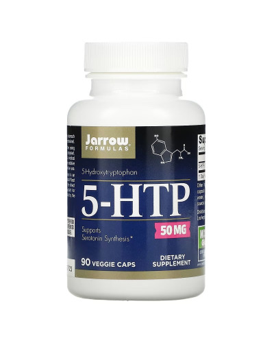 5-HTP (Гидрокситриптофан), Jarrow Formulas, 50 мг, 90 Вегетарианских капсул