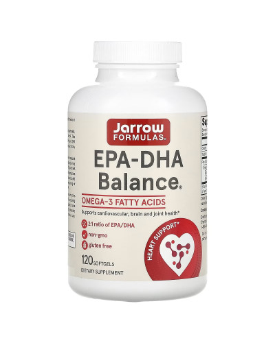 Риб'ячий жир баланс, EPA-DHA Balance, Jarrow Formulas, 120 гелевих капсул
