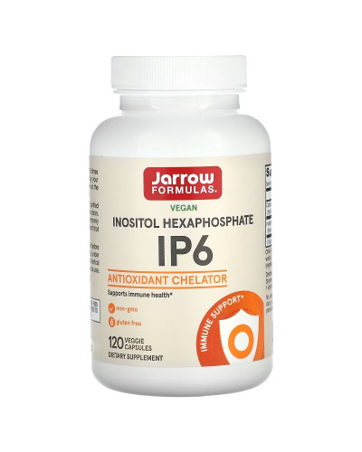 Інозитолгексафосфат, 500 мг, Vegan IP6, Jarrow Formulas, 120 вегетаріанських капсул