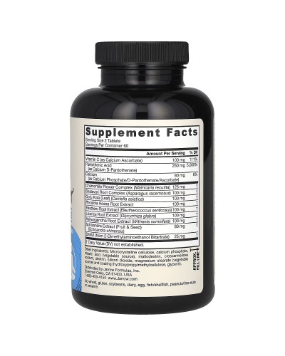 Оптимізатор надниркових залоз, Adrenal Optimizer, Jarrow Formulas, 120 таблеток