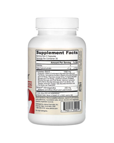 Оптимізатор енергії, Energy Optimizer, Jarrow Formulas, 90 вегетаріанських капсул