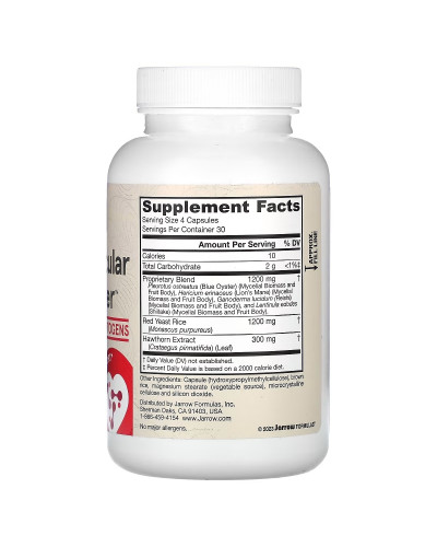 Оптимізатор серцево-судинної системи, Cardiovascular Optimizer, Jarrow Formulas, 120 вегетаріанських капсул Оптимізатор серцево-судинної системи, Cardiovascular Optimizer, Jarrow Formulas, 120 вегетаріанських капсул