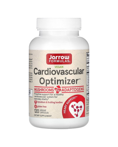 Оптимізатор серцево-судинної системи, Cardiovascular Optimizer, Jarrow Formulas, 120 вегетаріанських капсул