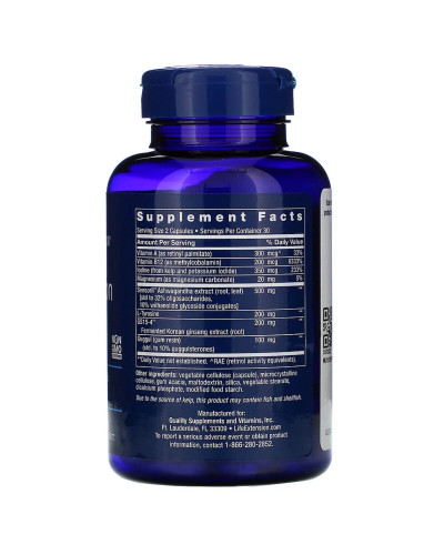 Комплекс для поддержки щитовидной железы, Thyroid Support Complex, Life Extension, 60 капсул