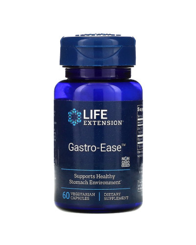 Восстановление Желудка, Gastro-Ease, Life Extension, 60 вегетарианских капсул