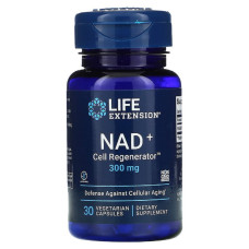 Регенератор клеток NAD+ 300 мг, NAD+ Cell Regenerator, Life Extension, 30 вегетарианских капсул