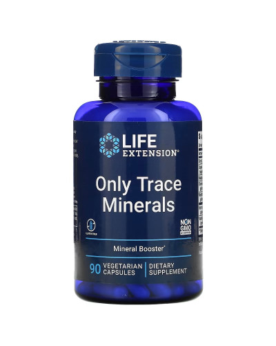 Мінерали, Only Trace Minerals, Life Extension, 90 вегетаріанських капсул