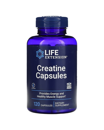 Креатин, 1000 мг, Creatine Capsules, Life Extension, 120 капсул
