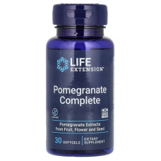 Гранатовый комплекс, Pomegranate Complete, Life Extension, 30 гелевых капсул