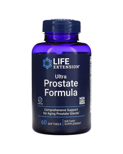 Ультра формула для простати, Ultra Prostate Formula, Life Extension, 60 желатинових капсул