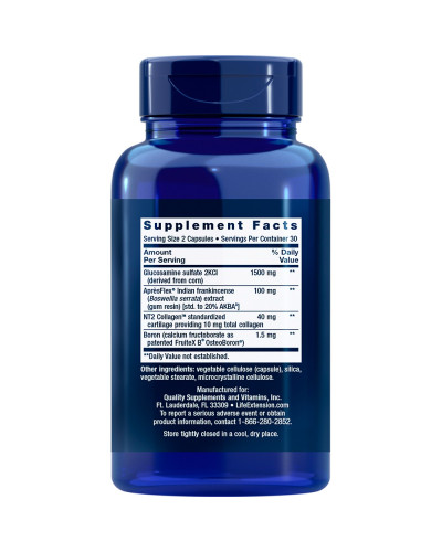 Комплекс для підтримки суглобів, ArthroMax Advanced з NT2 Collagen & AprèsFlex, Life Extension, 60 капсул