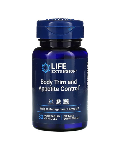 Стройность тела и контроль аппетита, Body Trim and Appetite Control, Life Extension, 30 вегетарианских капсул