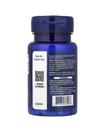 Мелатонін, 3 мг, Melatonin, Life Extension, 60 вегетаріанських капсул