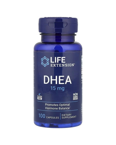 Дегідроепіандростерон, 25 мг, DHEA, Life Extension, 100 капсул
