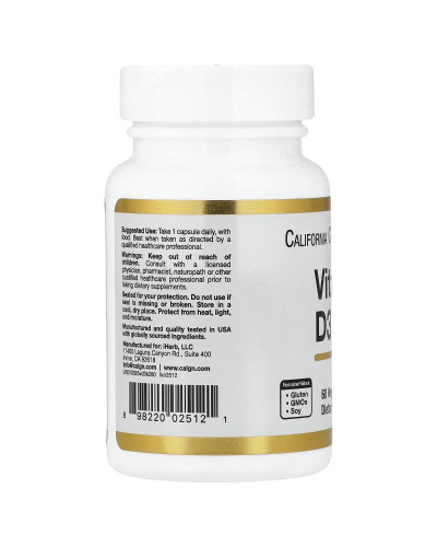Вітамін D3 та K2, Vitamin D3+K2, California Gold Nutrition, 60 вегетаріанських капсул Вітамін D3 та K2, Vitamin D3+K2, California Gold Nutrition, 60 вегетаріанських капсул
