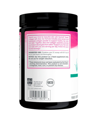 Супер колаген з алое, Тип 1&3, Super Collagen Powder With Aloe, NeoCell, 284 гр (10,6 унцій)