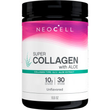 Супер коллаген с алоэ, Тип 1&3, Super Collagen Powder With Aloe, NeoCell, 284 гр (10,6 унций)