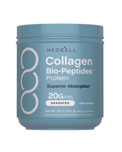 Био-пептиды коллагенового протеина, безвкусно, Collagen Protein Bio-Peptides, Neocell, 567 гр