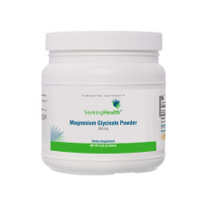 Магний глицинат в порошке, 200 мг, Magnesium Glycinate Powder, Seeking Health, 187,5 гр