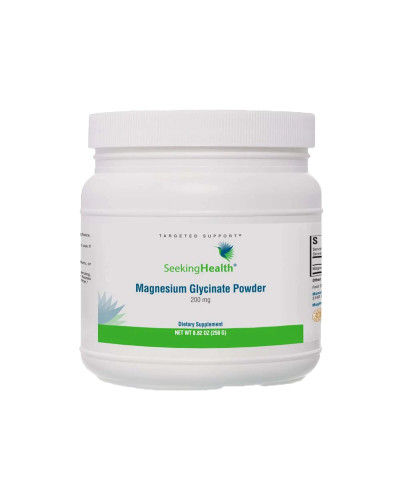Магній гліцинат у порошку, 200 мг, Magnesium Glycinate Powder, Seeking Health, 187,5 гр