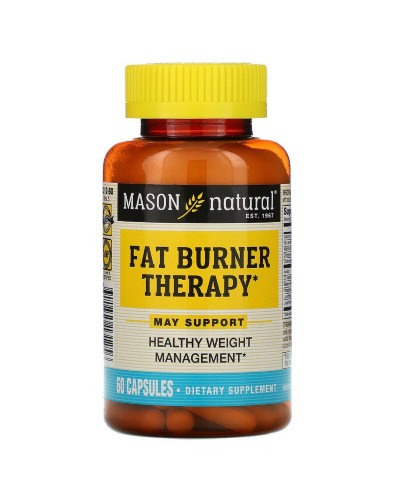 Жиросжигающая терапия, Fat Burner Therapy, Mason Natural, 60 капсул