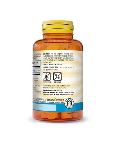 Калий Глюконат 595мг, Potassium Gluconate, Mason Natural, 100 таблеток