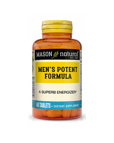 Чоловіча формула потенції, Men's Potent Formula, Mason Natural, 60 таблеток