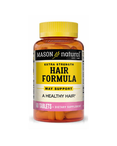 Формула для підвищеної міцності волосся, Extra Strength Hair Formula, Mason Natural, 60 таблеток