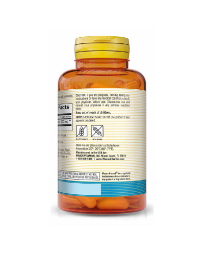 Мака 500мг, Maca, Mason Natural, 60 капсул Мака 500мг, Maca, Mason Natural, 60 капсул