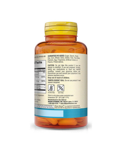 Глюкозамін та Хондроїтин 1500/1200, Glucosamine Chondroitin, Mason Natural, 180 капсул