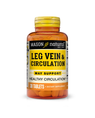 Нормалізація Венозного Кровообігу, Leg Vein & Circulation, Mason Natural, 30 таблеток