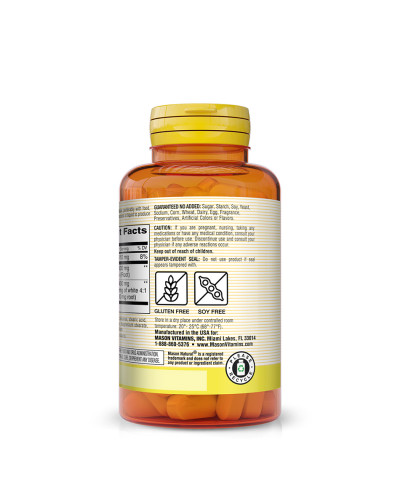 Женьшень Корейский, 1000 мг, Korean Ginseng, Mason Natural, 60 таблеток Женьшень Корейский, 1000 мг, Korean Ginseng, Mason Natural, 60 таблеток