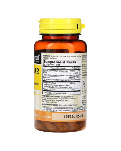 Баланс цукру в крові, Blood Sugar Trio, Mason Natural, 60 таблеток