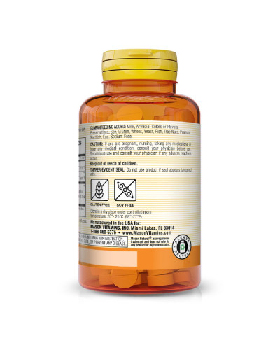Пробиотики 2 млд КОЕ, вкус клубники, Probiotic Acidophilus With Bifidus, Mason Natural, 100 жевательных таблеток
