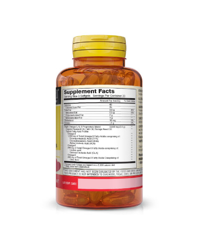 Потрійна Омега 3-6-9, олія риби льону та огірника, Omega 3-6-9 1,200 mg Fish, Flax & Borage Oils, Mason Natural, 60 гелевих капсул Потрійна Омега 3-6-9, олія риби льону та огірника, Omega 3-6-9 1,200 mg Fish, Flax & Borage Oils, Mason Natural, 60 гелевих капсул