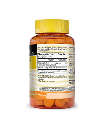 Пробіотик з клітковиною для дітей, Healthy Kids Probiotic With Fiber, Mason Natural, 60 жувальних таблеток Пробіотик з клітковиною для дітей, Healthy Kids Probiotic With Fiber, Mason Natural, 60 жувальних таблеток