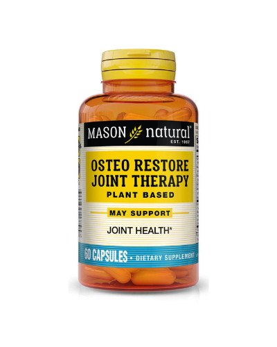 Восстановительная терапия сустав, Osteo Restore Joint Therapy Plant Based Caps, Mason Natural, 60 капсул