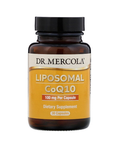 Коензим Q10 ліпосомальний, 100 мг, Liposomal CoQ10, Dr. Mercola, 30 капсул